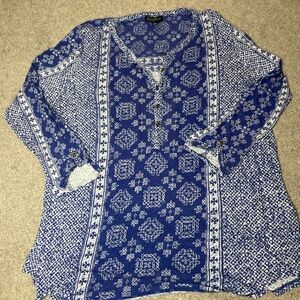 Lucky Brand Patterned Women’s Top